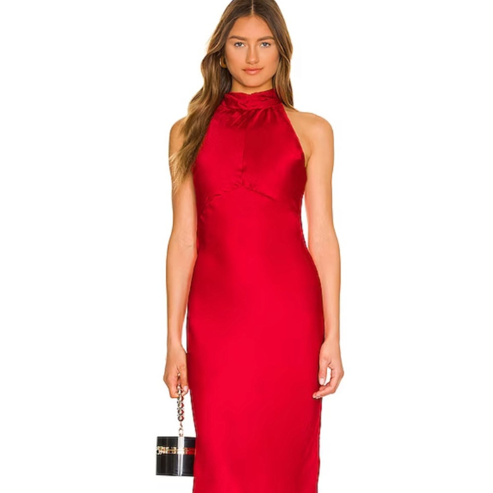 Bardot Amalfi Maxi Slip Dress